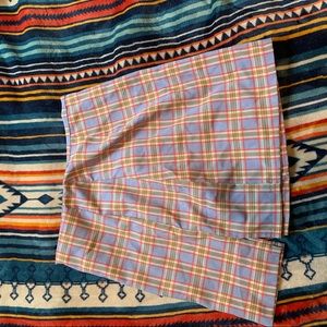 Plaid Skirt